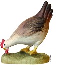 Gallina bruna che becca art. 79770-96-2
